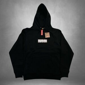 Supreme Burberry Box Logo Hoodie